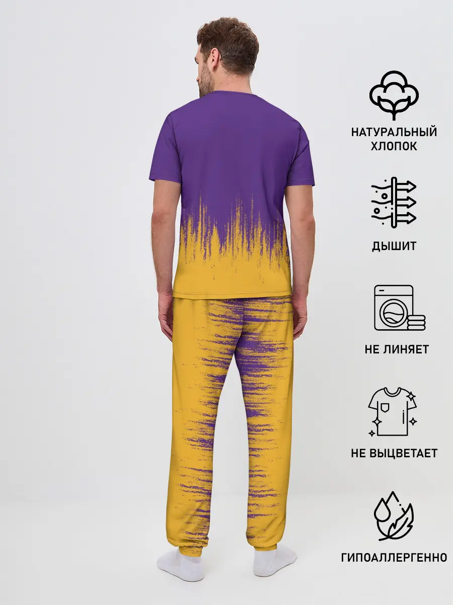 Мужская пижама с брюками / LA LAKERS