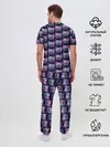 Мужская пижама с брюками / Cat Space