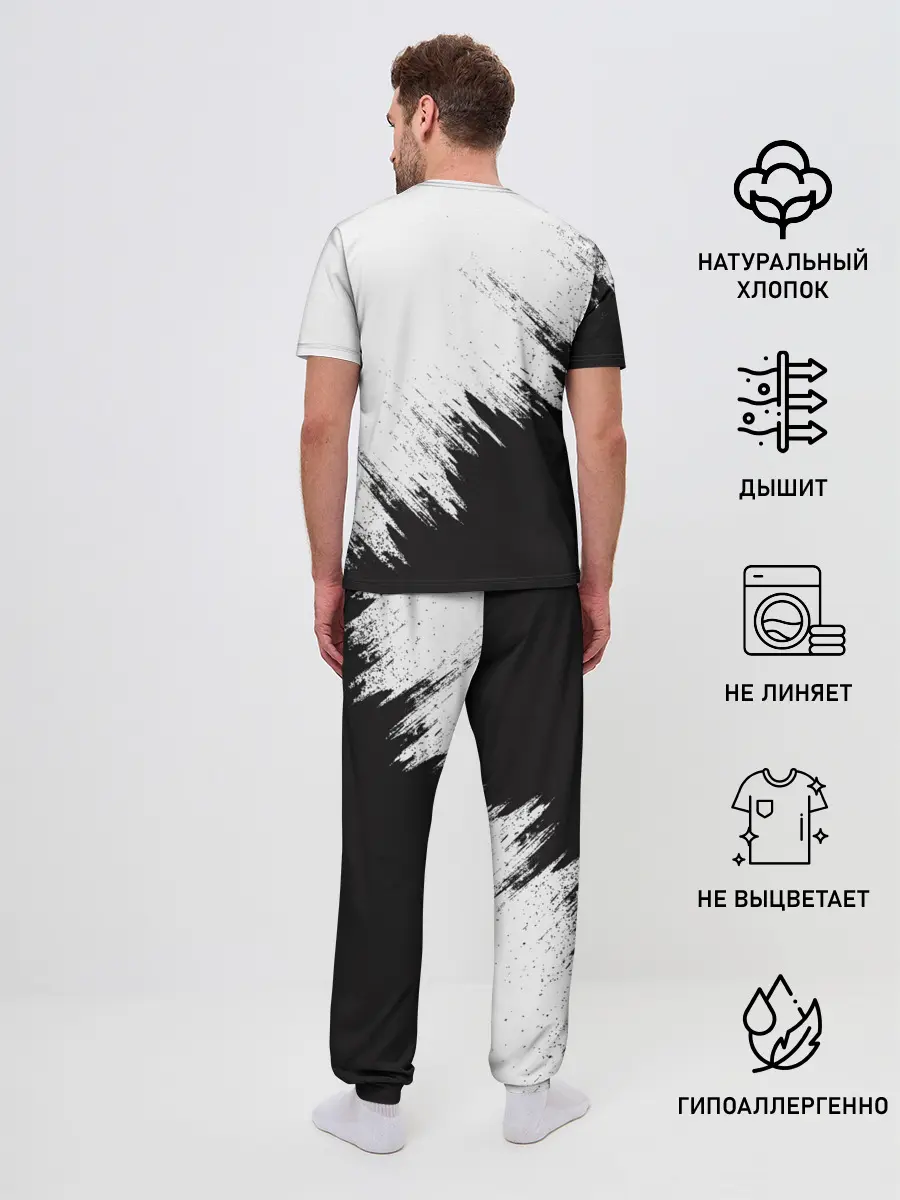 Мужская пижама с брюками / BMW