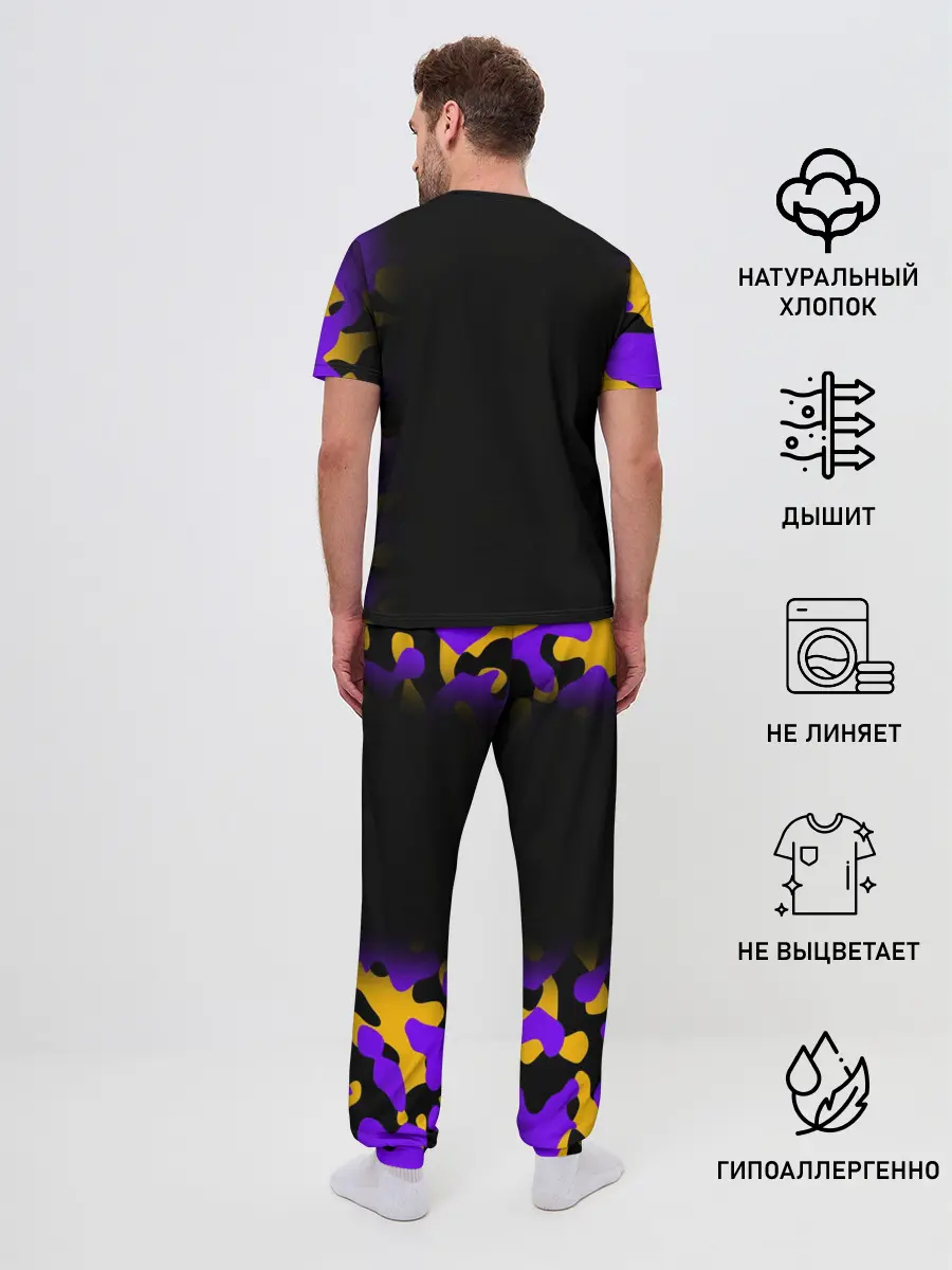 Мужская пижама с брюками / LA LAKERS