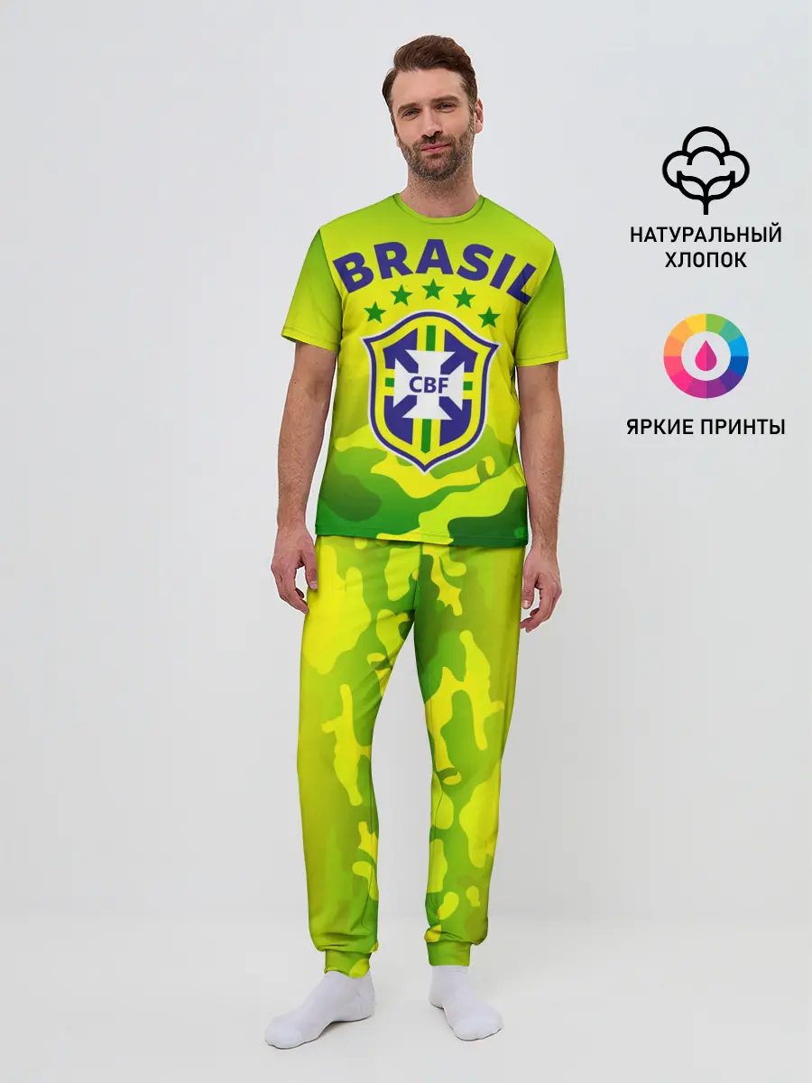 Мужская пижама с брюками / Бразилия