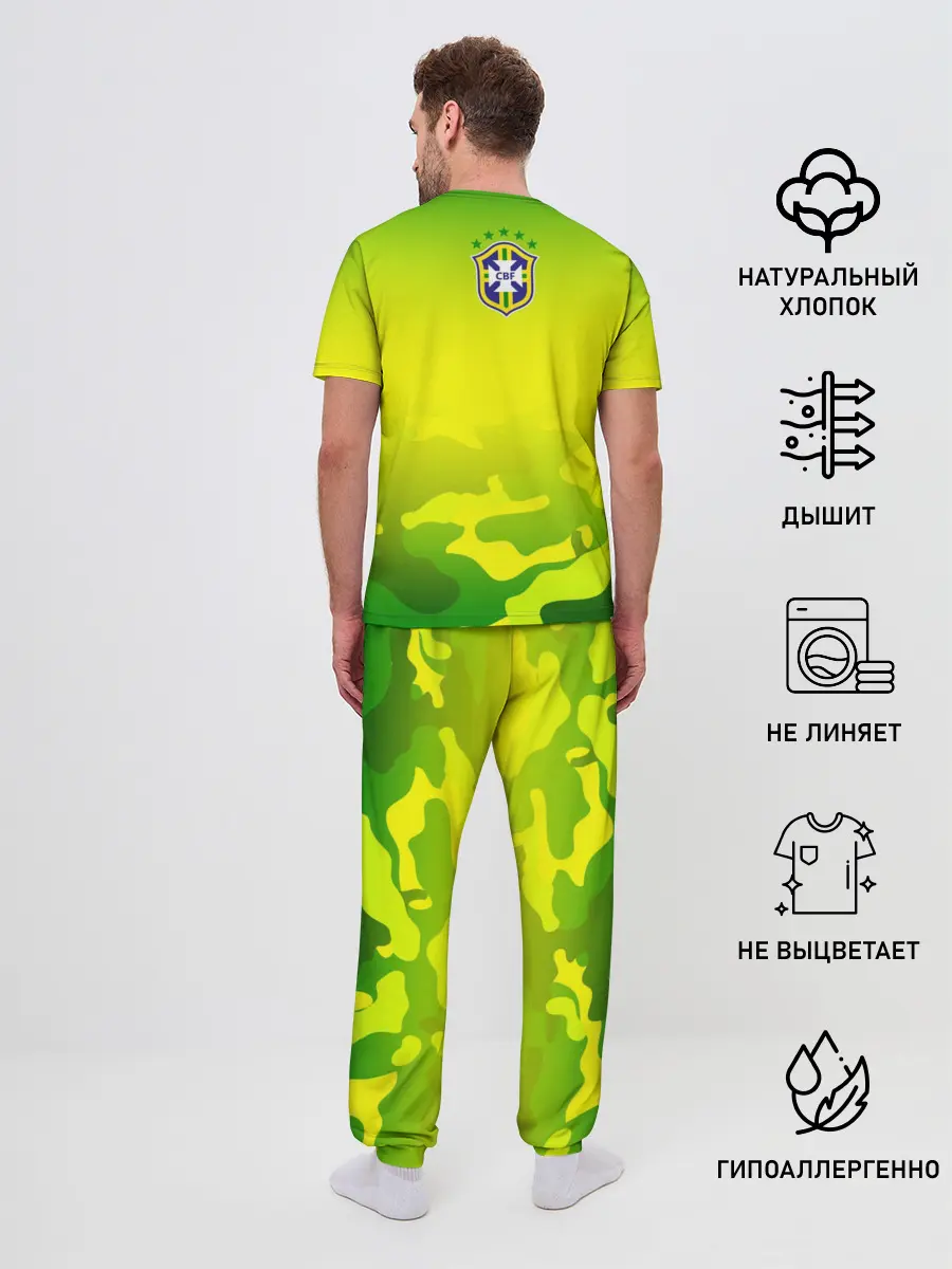 Мужская пижама с брюками / Бразилия