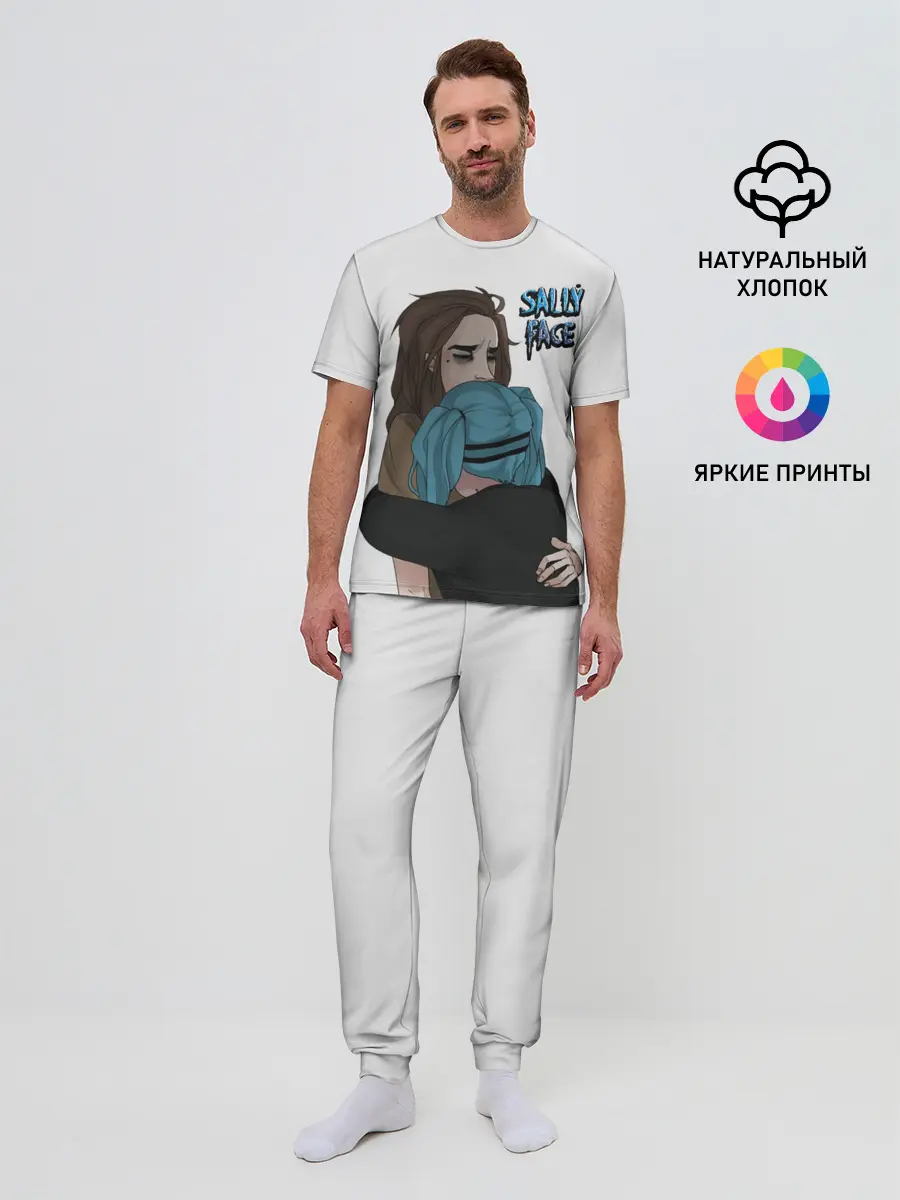 Мужская пижама с брюками / Sally Face