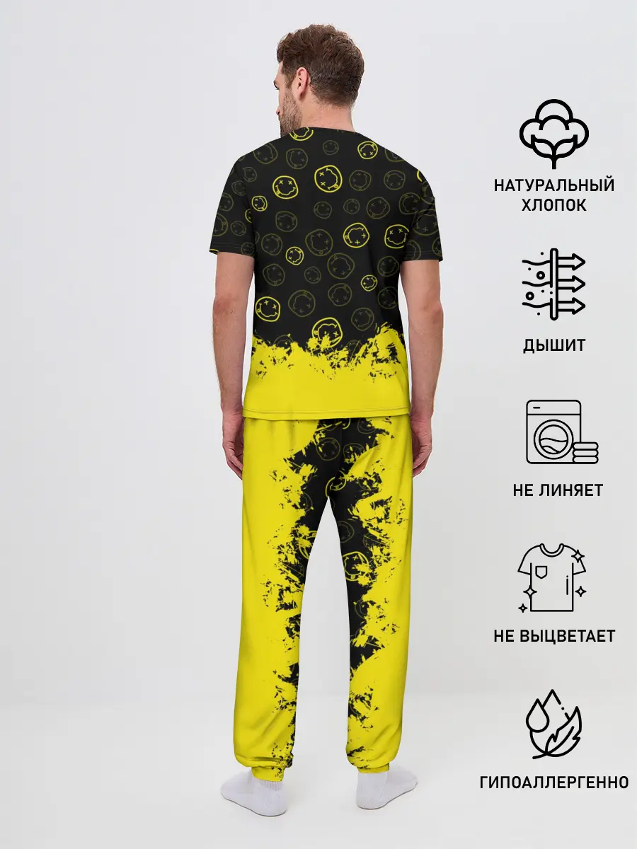 Мужская пижама с брюками / NIRVANA