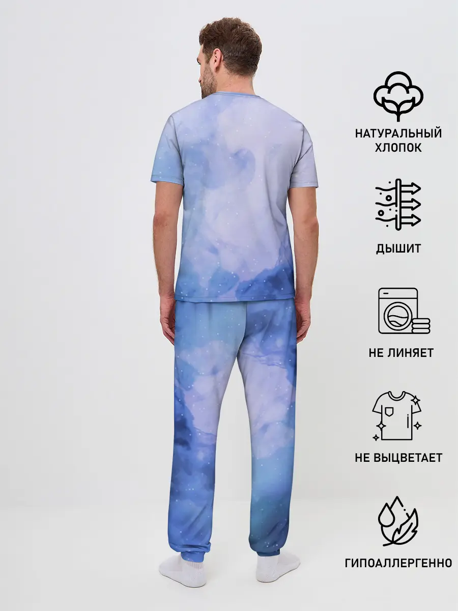 Мужская пижама с брюками / ночная фурия