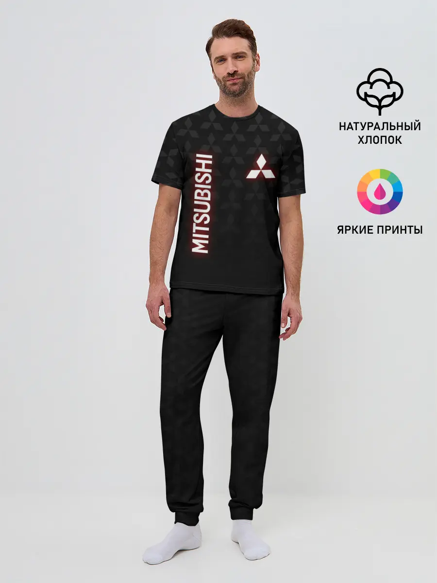 Мужская пижама с брюками / MITSUBISHI