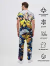 Мужская пижама с брюками / Street art
