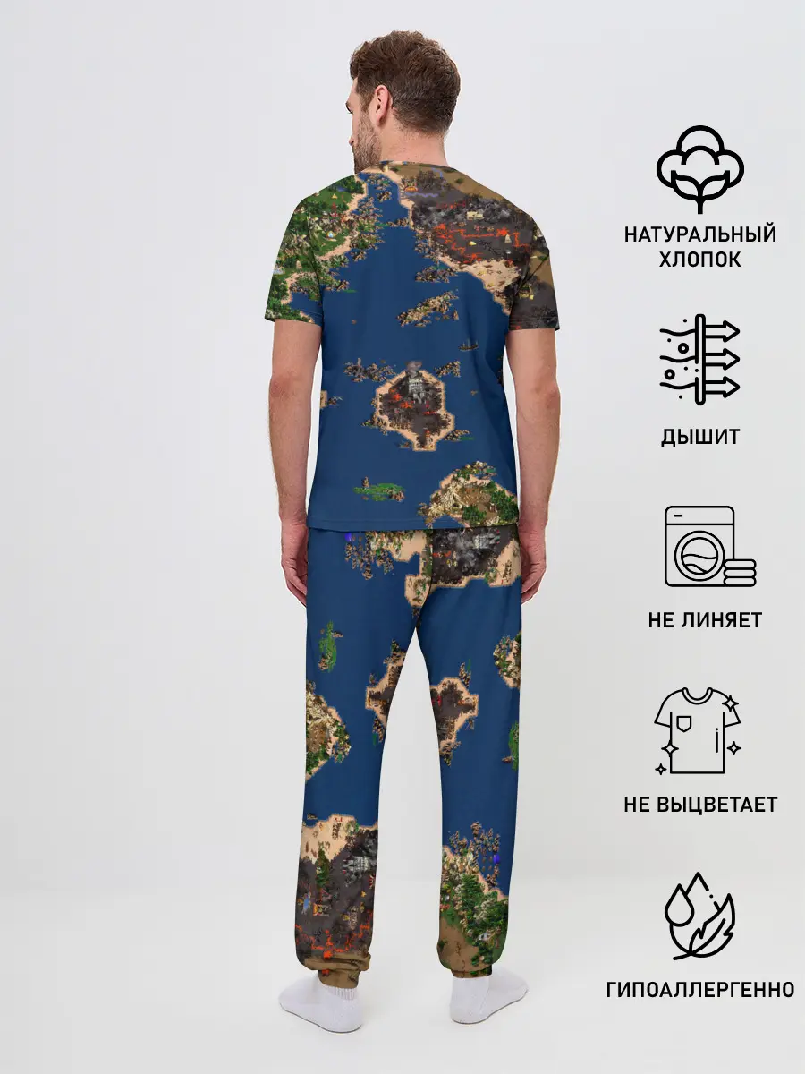 Мужская пижама с брюками / heroes 3 game