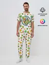 Мужская пижама с брюками / Уничтожим Веганов