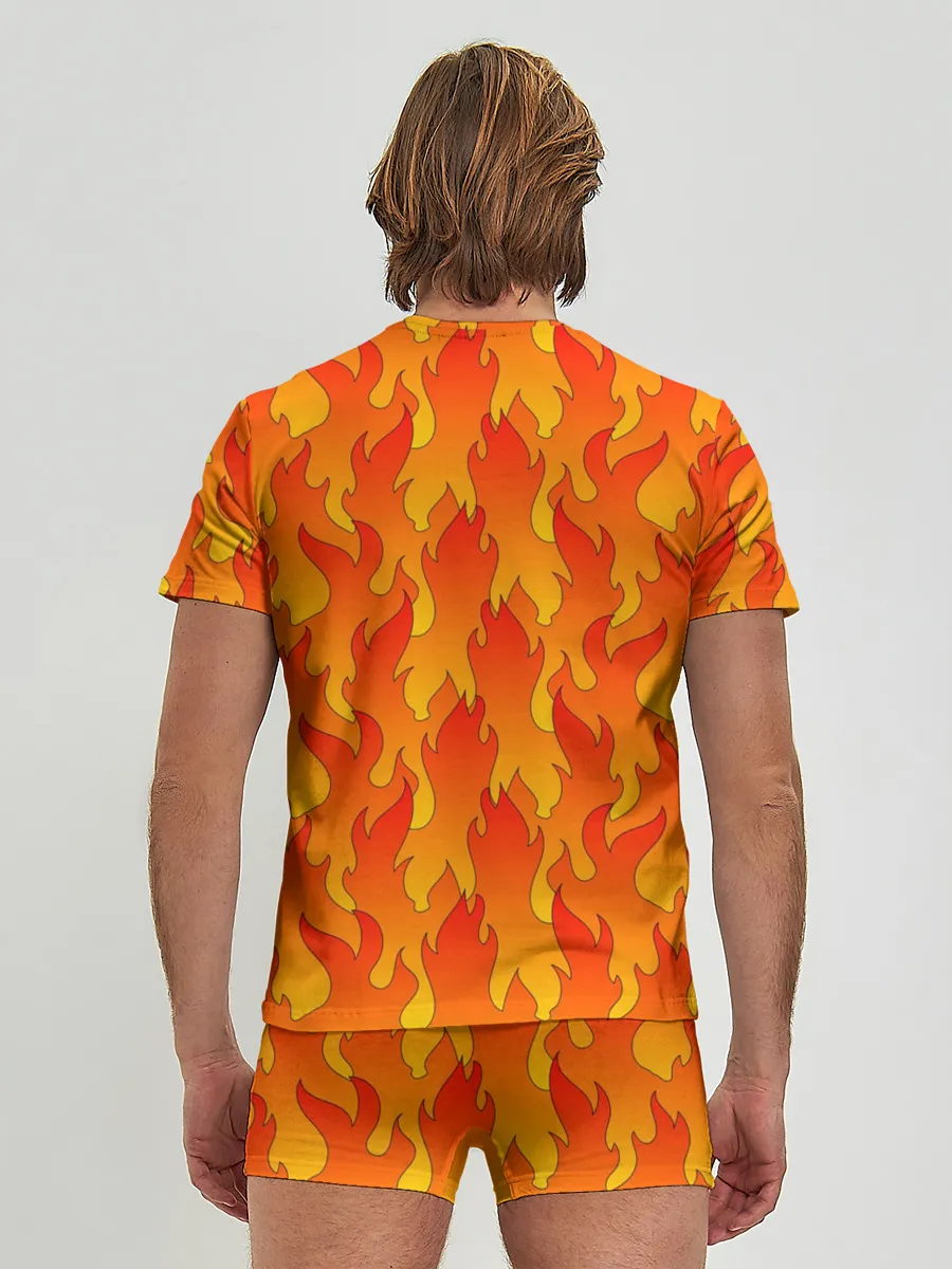 Мужские трусы с футболкой / ПЛАМЯ 2.0