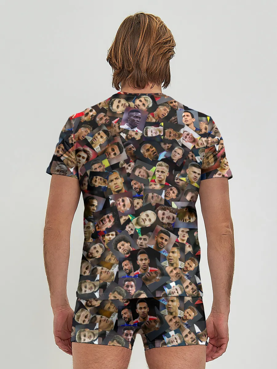 Мужские трусы с футболкой / Лучшие футболисты мира