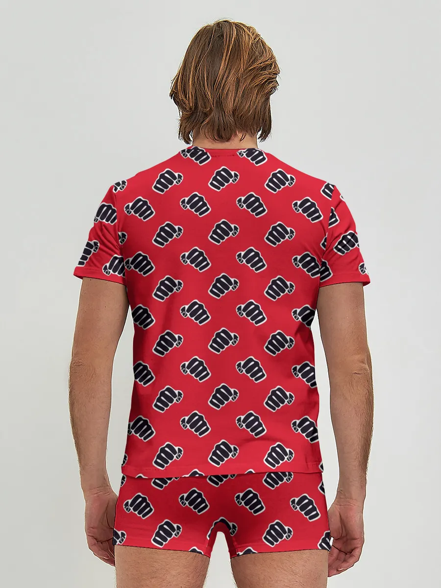 Мужские трусы с футболкой / Кулак