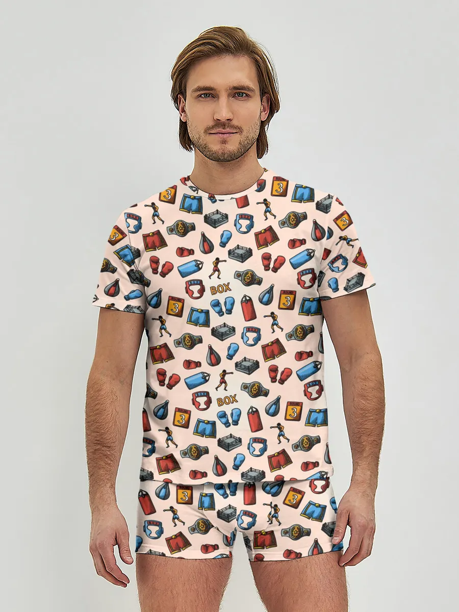 Мужские трусы с футболкой / Box