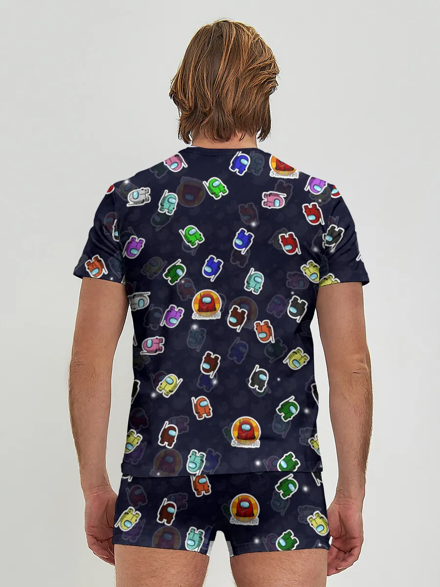 Мужские трусы с футболкой / Among Us