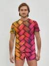 Мужские трусы с футболкой / Colorful weave