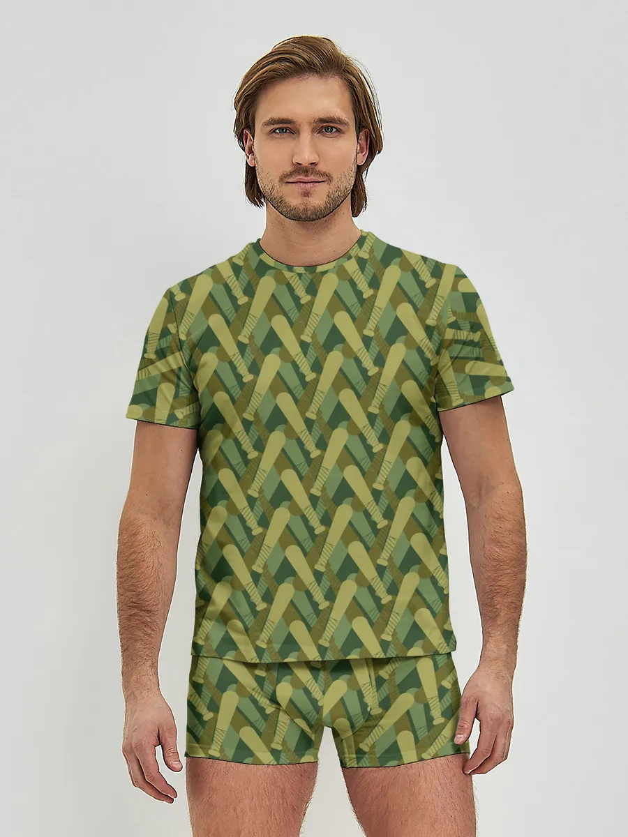 Мужские трусы с футболкой / Бейсбольные Биты