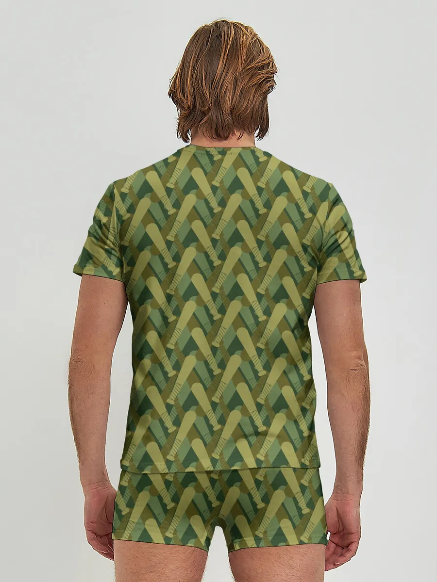 Мужские трусы с футболкой / Бейсбольные Биты