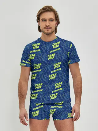 Мужские трусы с футболкой / CHAMPION