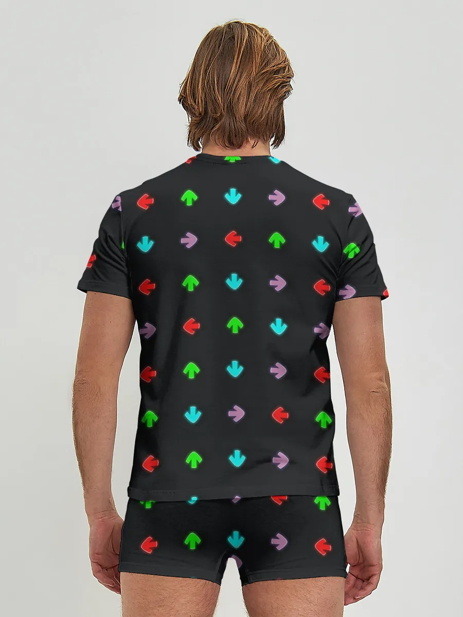 Мужские трусы с футболкой / Friday night funky arrows