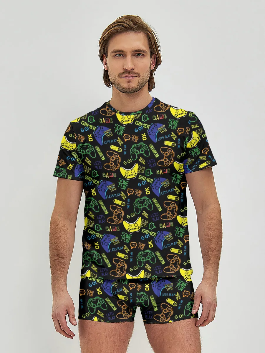 Мужские трусы с футболкой / Игроман