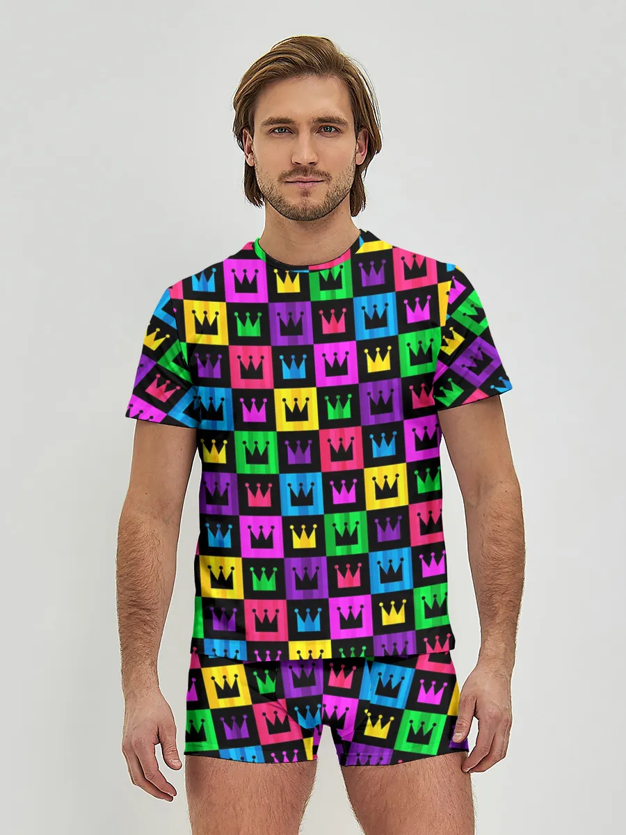 Мужские трусы с футболкой / Король
