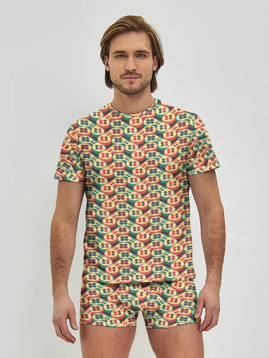 Мужские трусы с футболкой / Джойстики