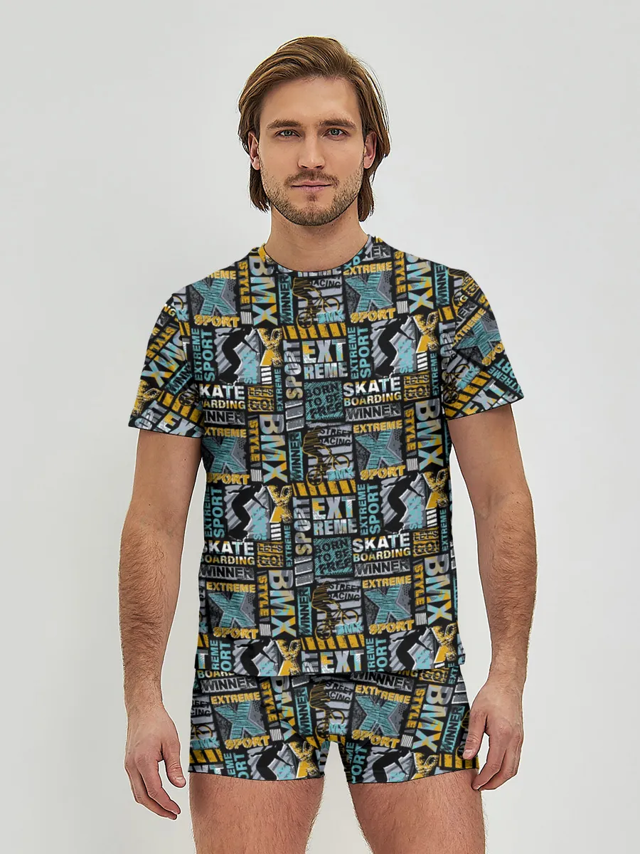 Мужские трусы с футболкой / BMX