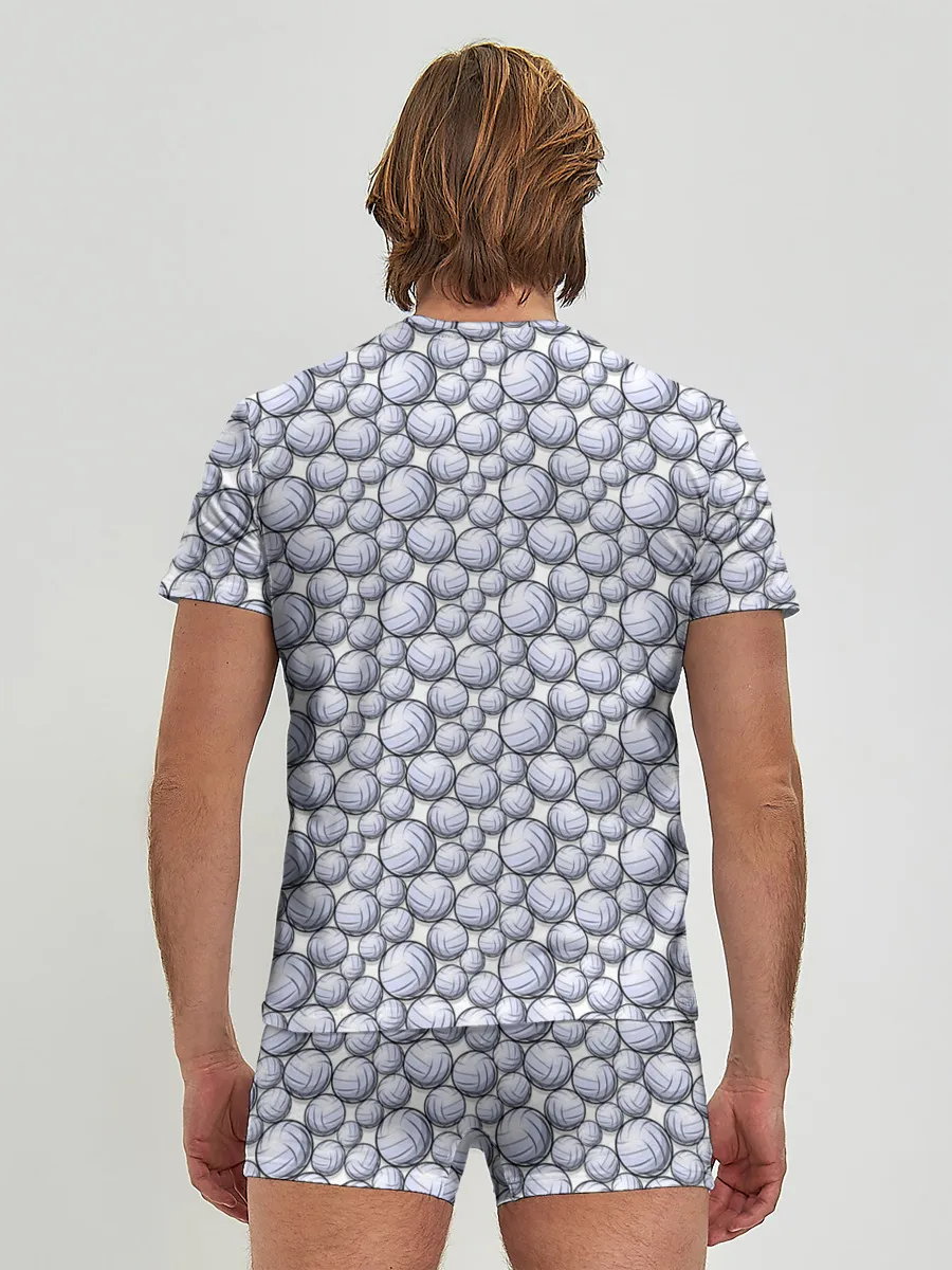 Мужские трусы с футболкой / Волейбольные Мячи