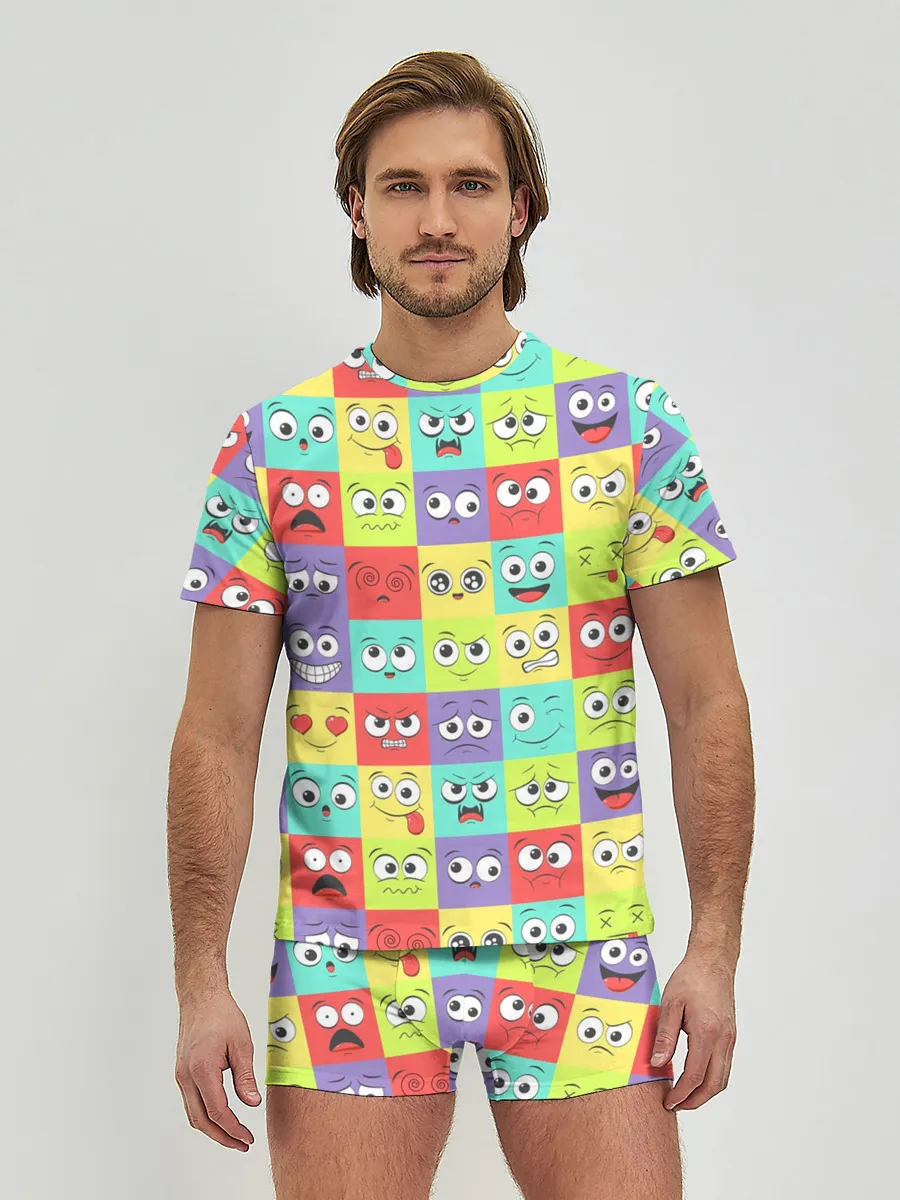 Мужские трусы с футболкой / Эмоции