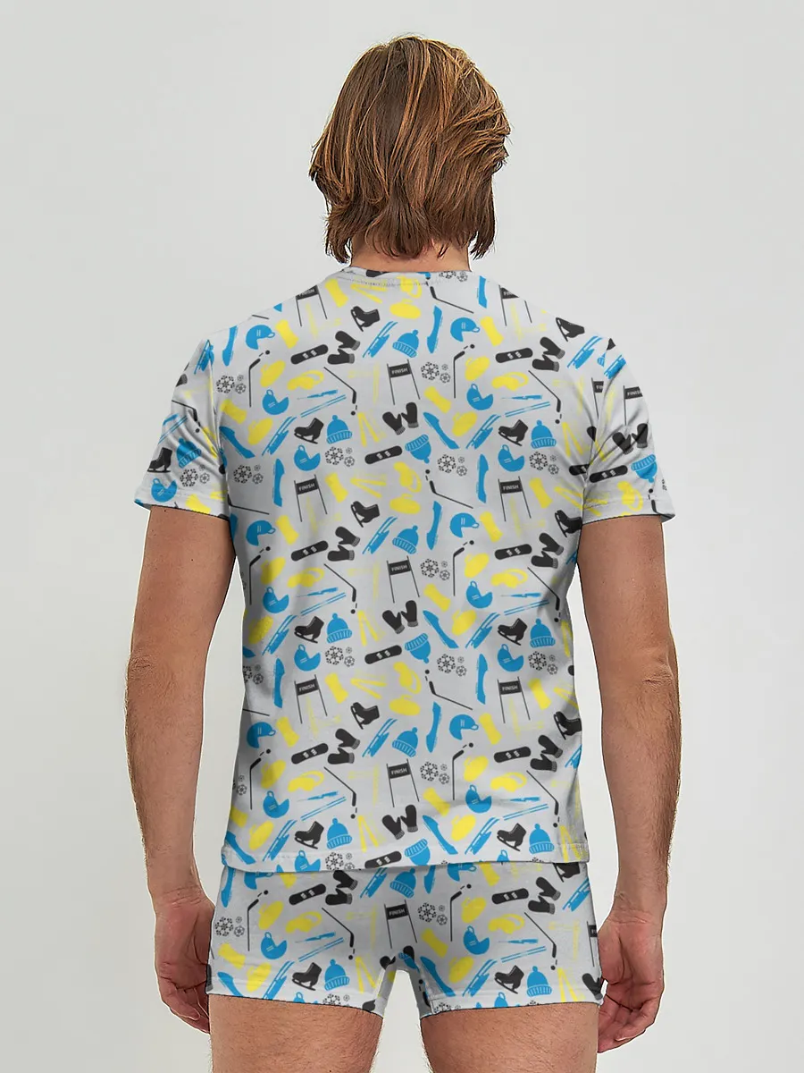 Мужские трусы с футболкой / WINTER SPORTS