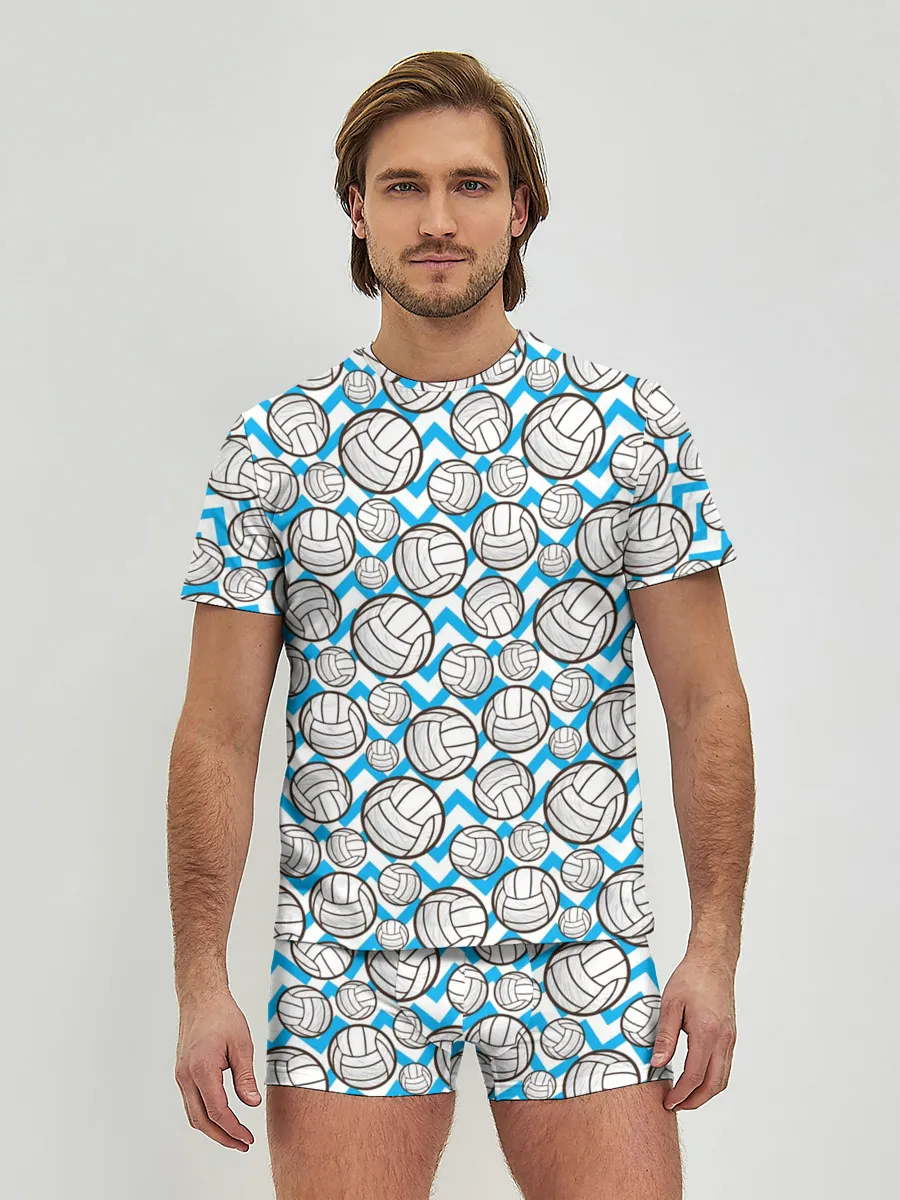 Мужские трусы с футболкой / Волейбол