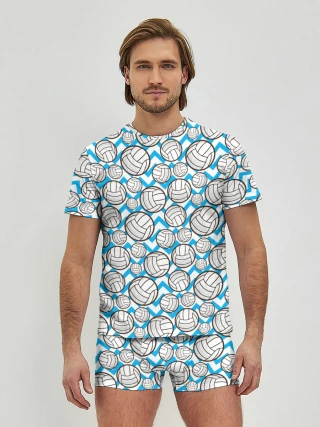 Мужские трусы с футболкой / Волейбол