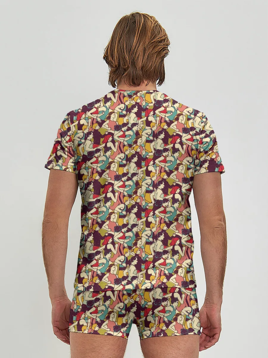 Мужские трусы с футболкой / Марафон