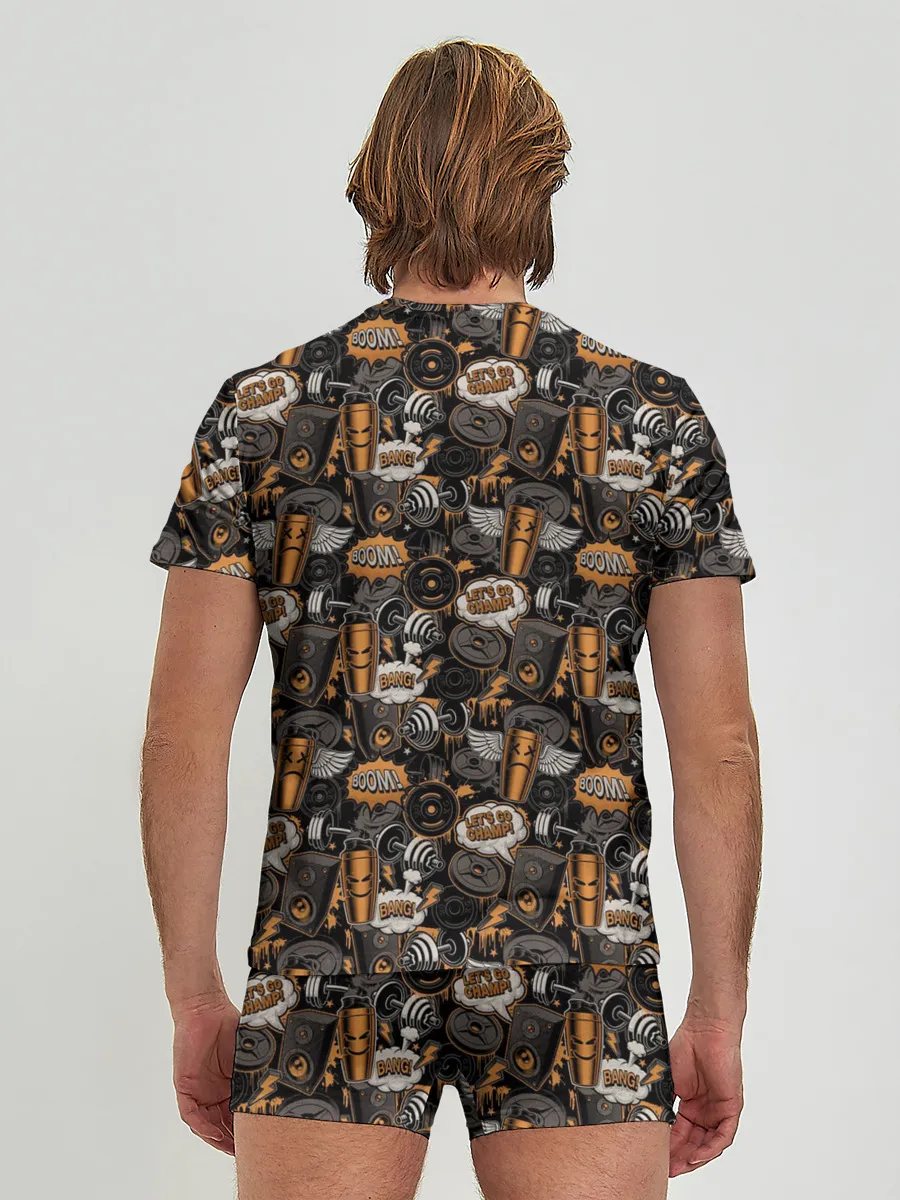 Мужские трусы с футболкой / Качалка