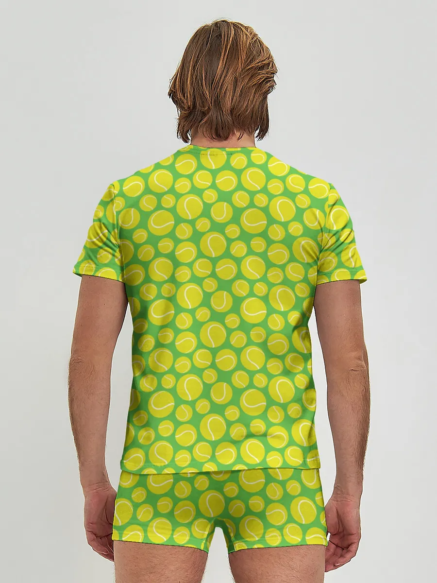 Мужские трусы с футболкой / Теннисные Мячики