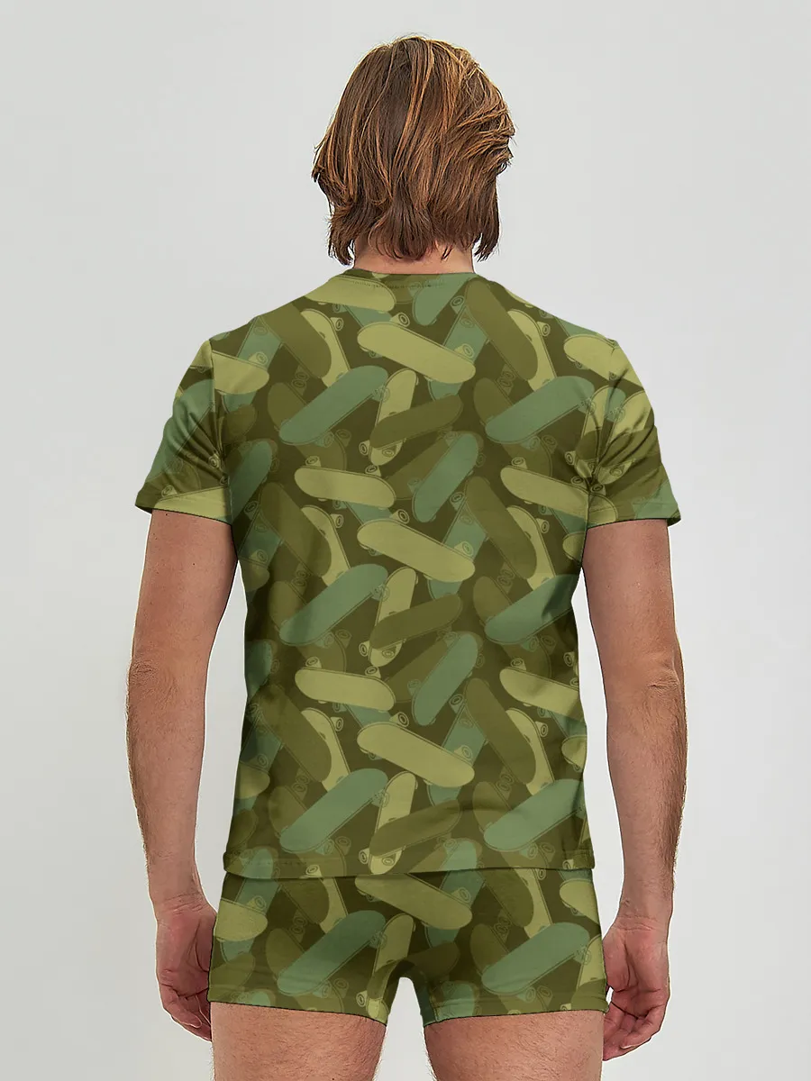 Мужские трусы с футболкой / Скейтборды