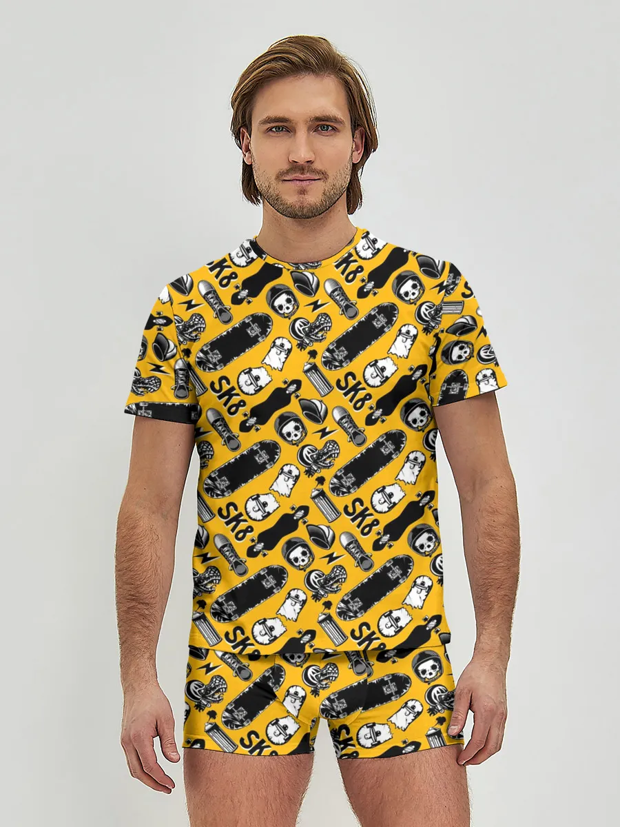 Мужские трусы с футболкой / SK8