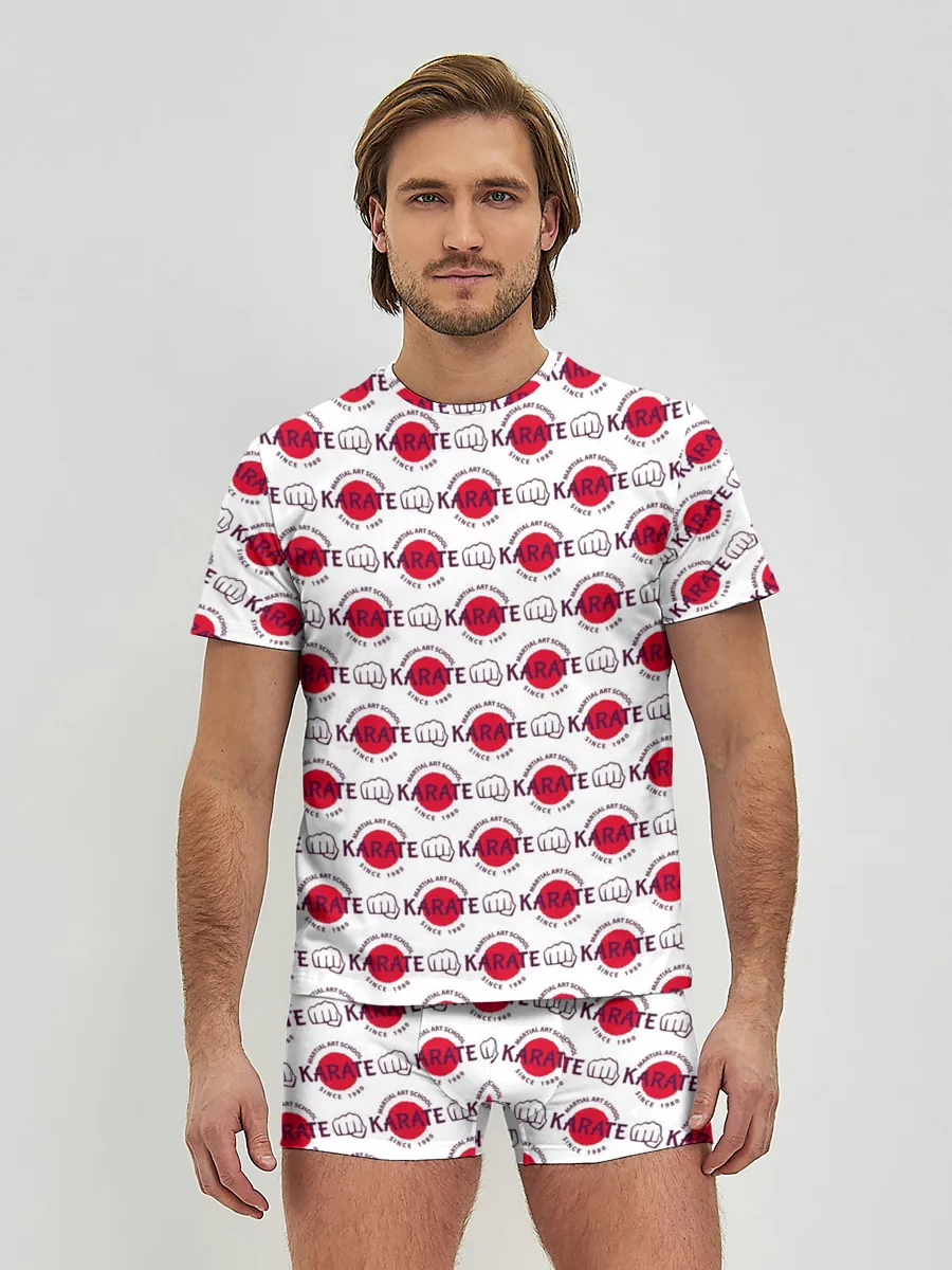Мужские трусы с футболкой / KARATE