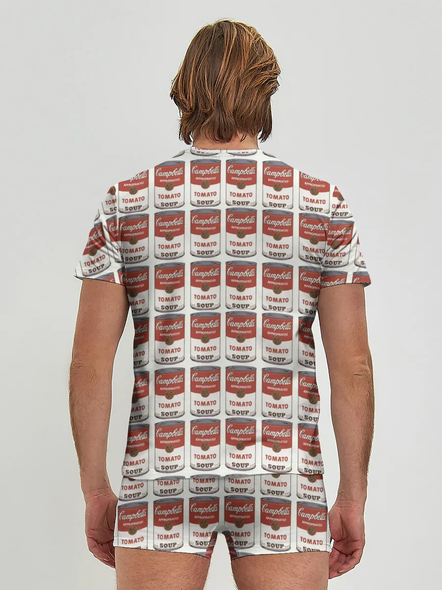 Мужские трусы с футболкой / Суп как искусство