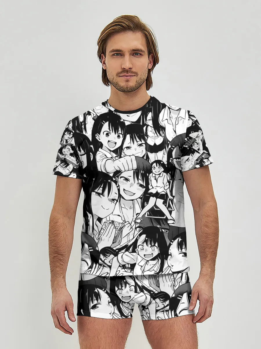 Мужские трусы с футболкой / Nagatoro Sempai