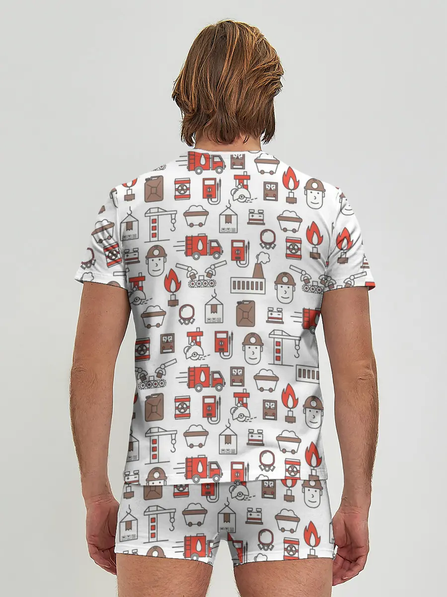 Мужские трусы с футболкой / Металлург