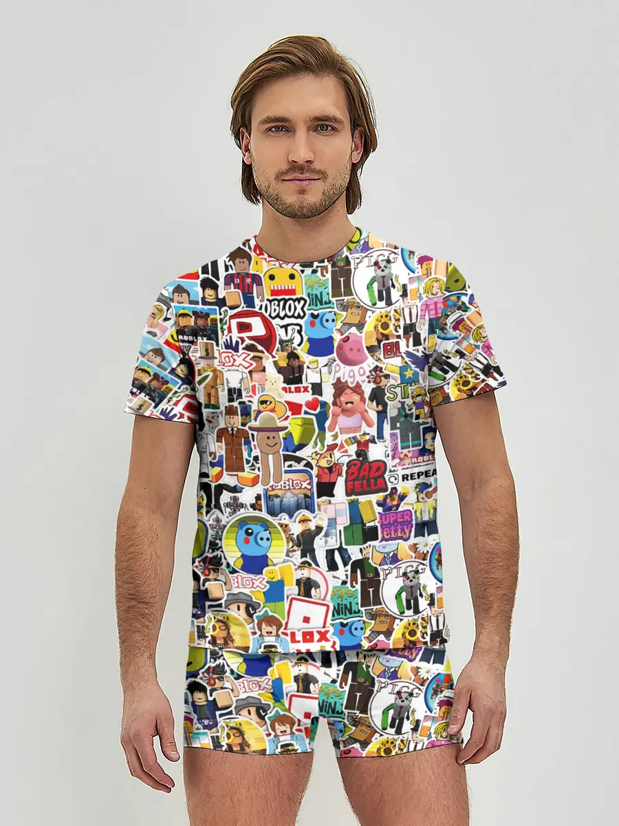 Мужские трусы с футболкой / Roblox | Роблокс