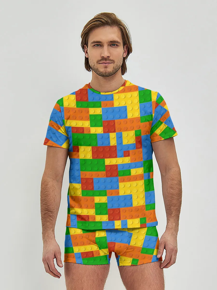 Мужские трусы с футболкой / Конструктор