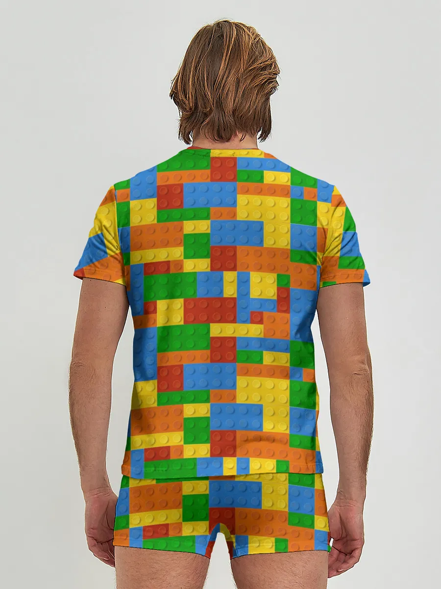 Мужские трусы с футболкой / Конструктор