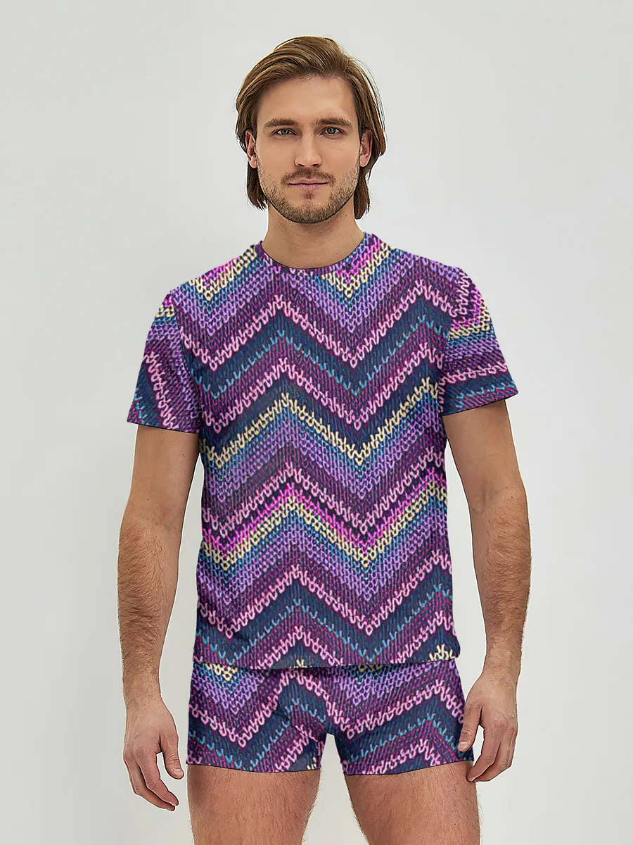 Мужские трусы с футболкой / Вязь