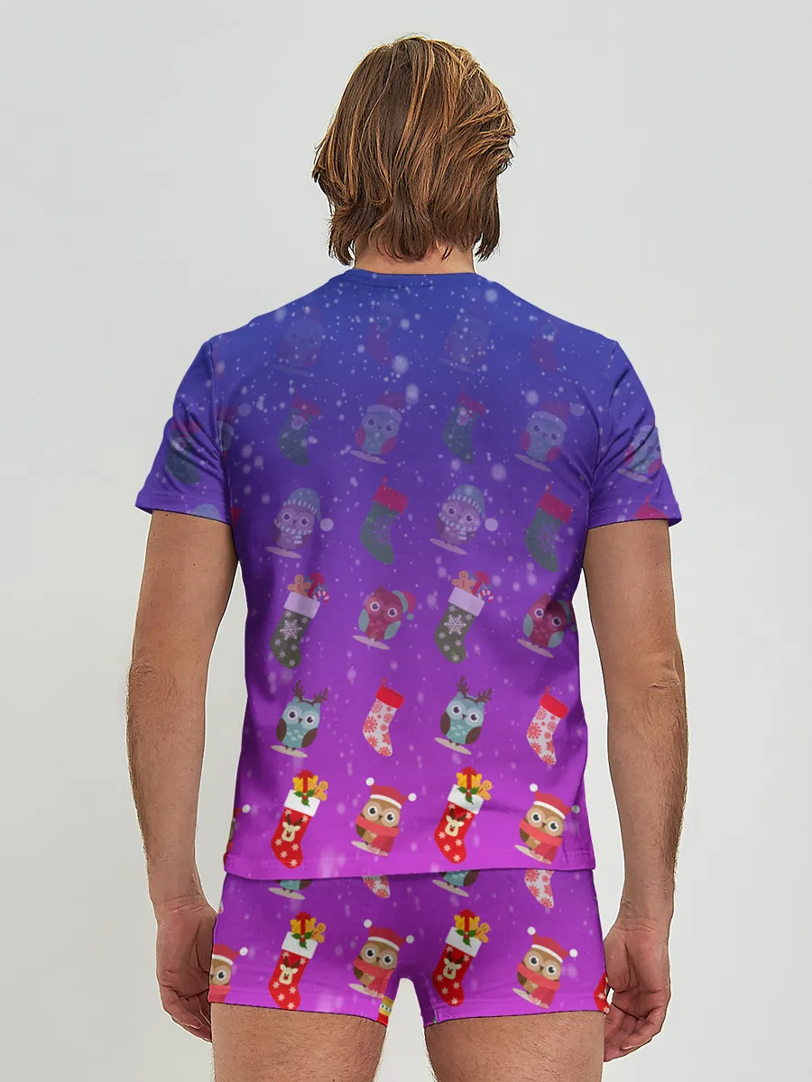 Мужские трусы с футболкой / Новый год