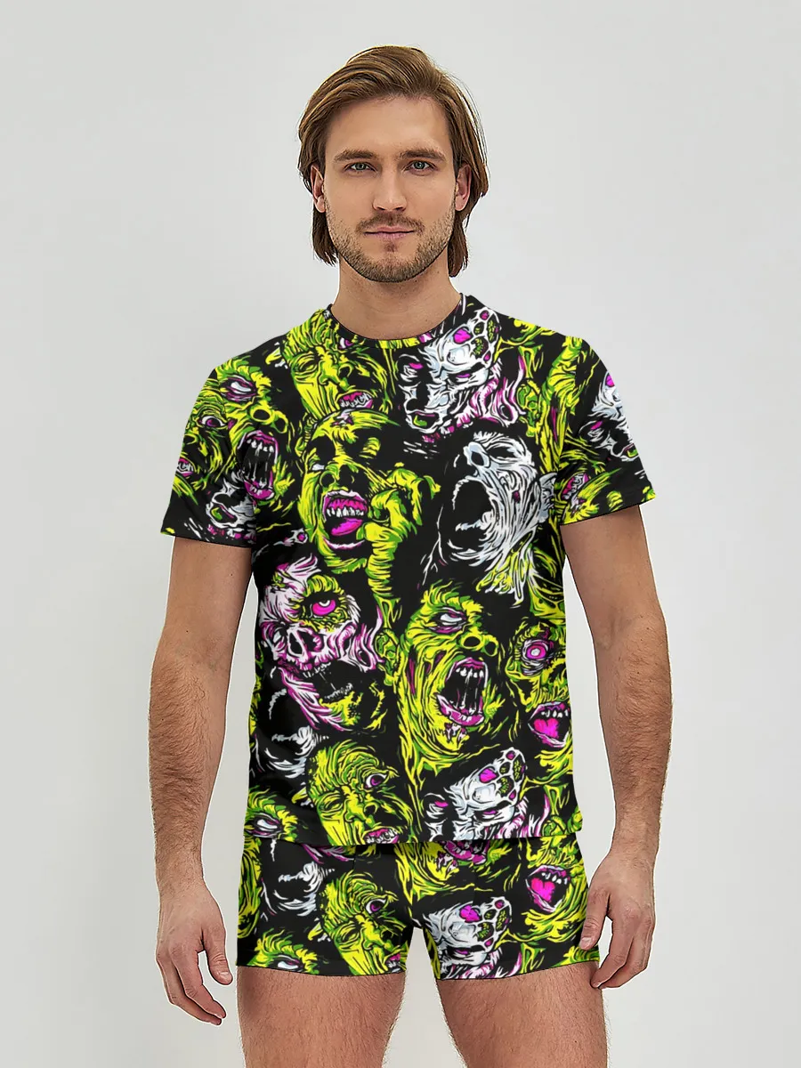 Мужские трусы с футболкой / ЗОМБИ