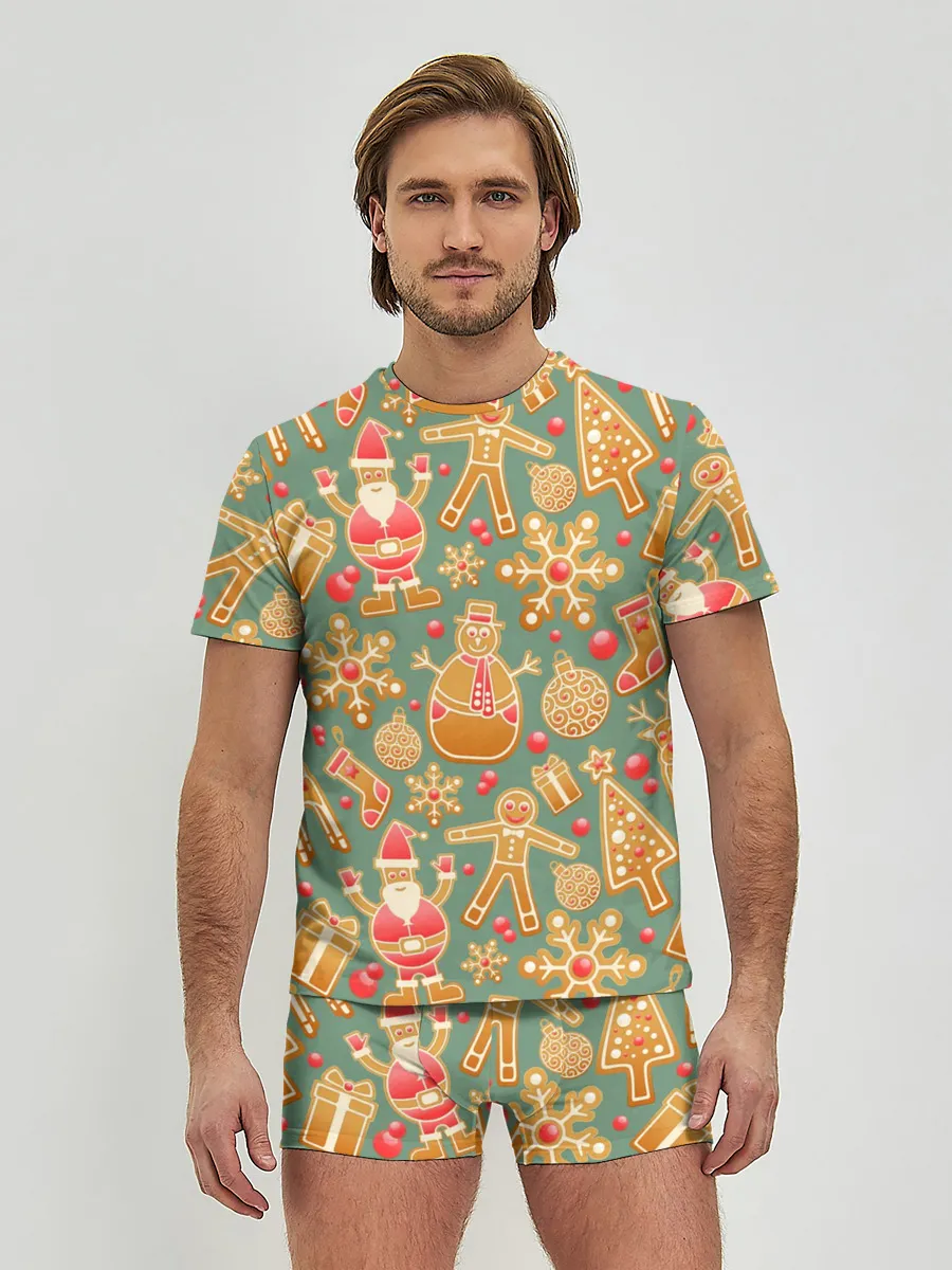 Мужские трусы с футболкой / Новый год 2021