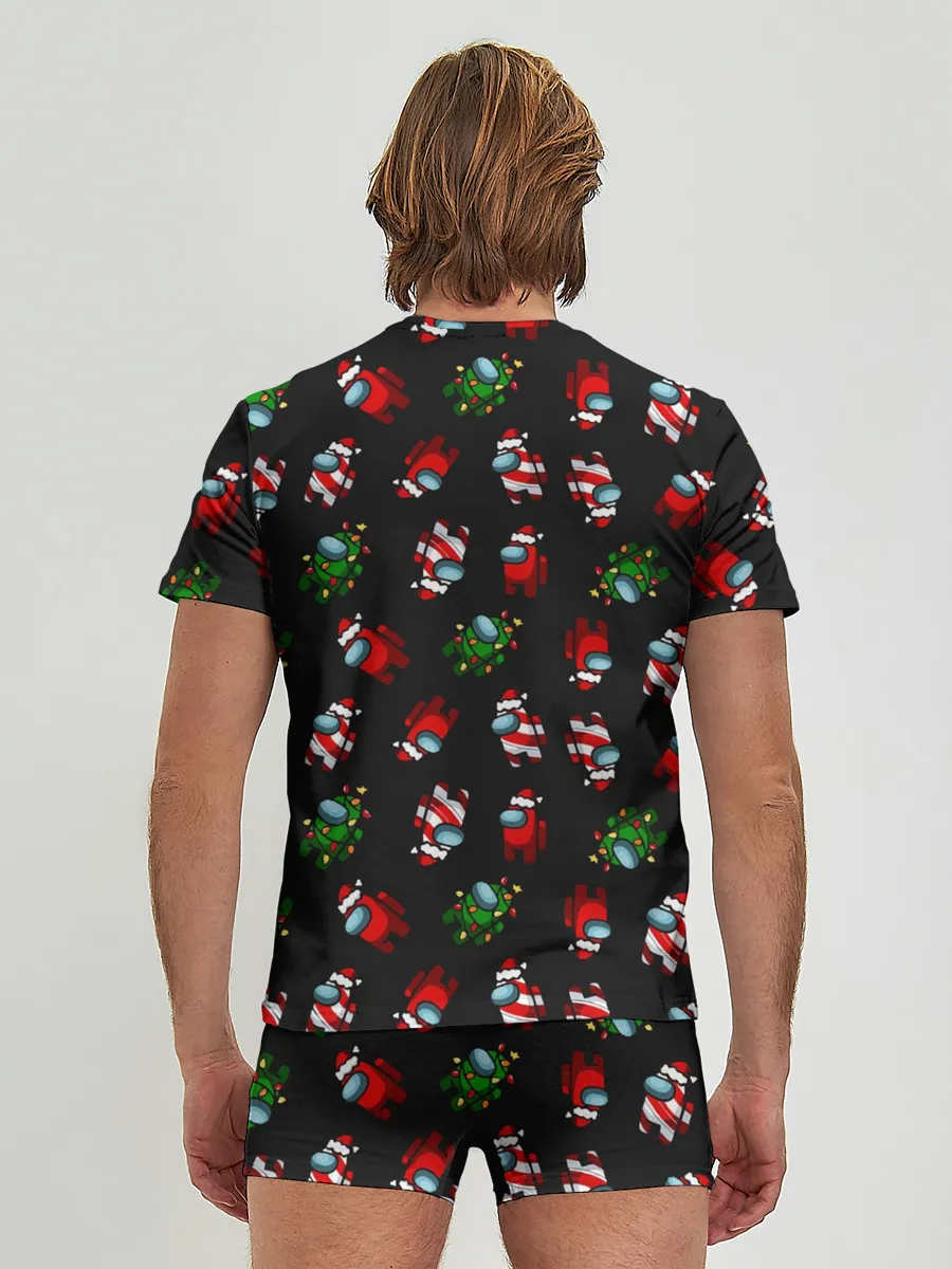 Мужские трусы с футболкой / AMONG US