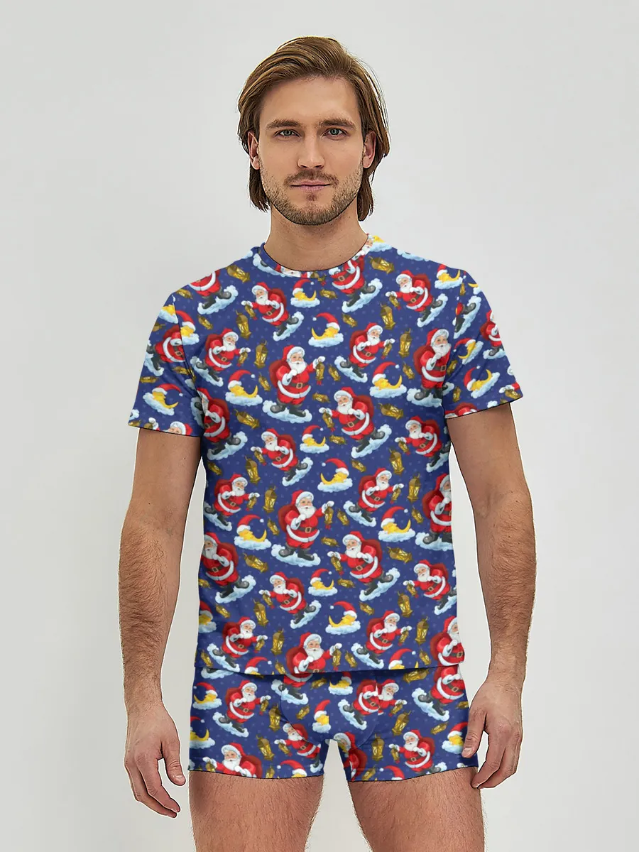 Мужские трусы с футболкой / Новый Год